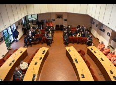 Aula consiliare Villa Mella   interno